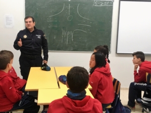 Curso Educación Vial en colegio Paidos de Denia
